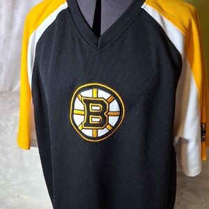 NHL Majestic Black and Yellow Apparel